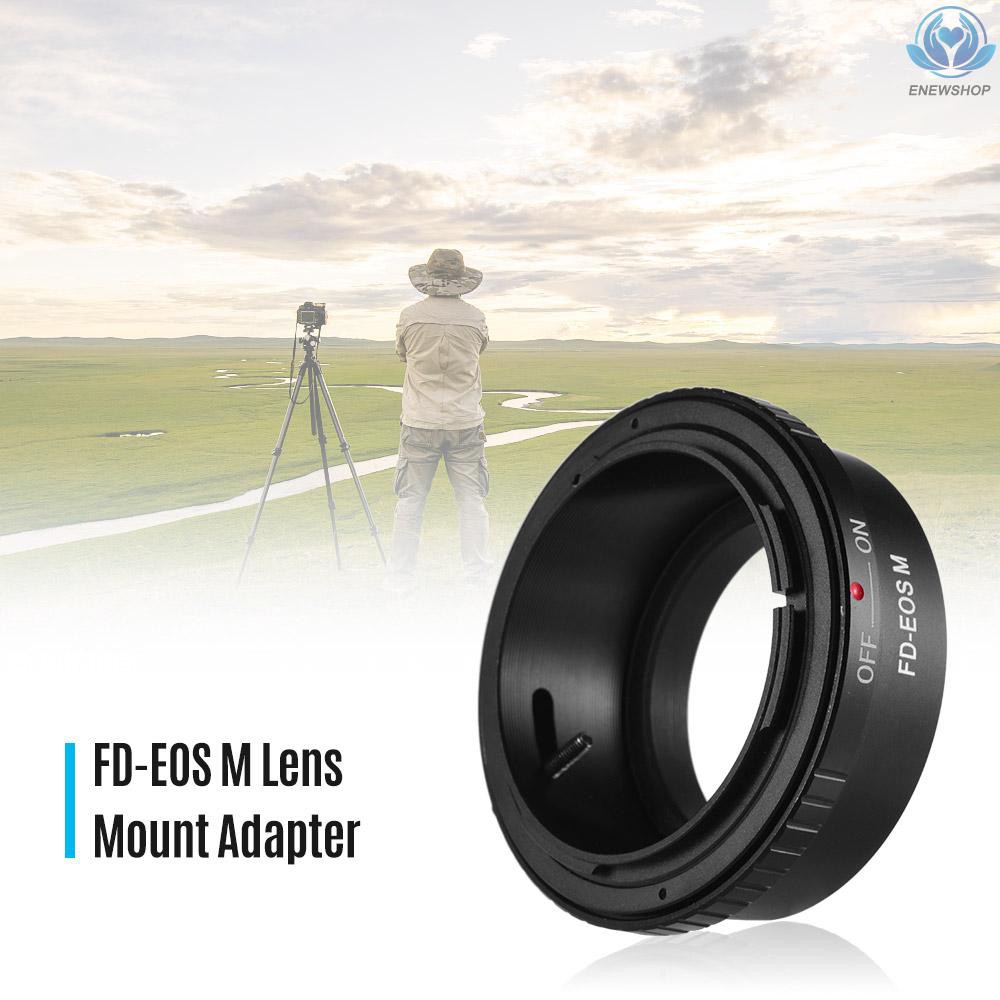 Ngàm Chuyển Đổi Ống Kính Fd-eos M Sang Eos M Series Cho Máy Ảnh Eos M M2 M3 M5 M6 M10 M50 M100