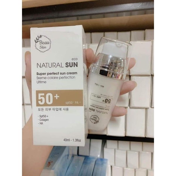 Kem chống nắng NATURAL SUN SPF50+ & PA +++