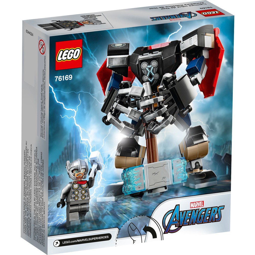 LEGO 76169 Marvel Super Heroes - Chiến Giáp Thần Sấm Thor