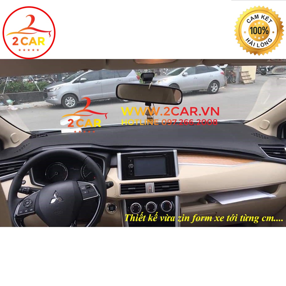 Thảm Taplo Da Cacbon Xe Mitsubishi Zinger, chống nóng tốt, chống trơn trượt, vừa khít theo xe