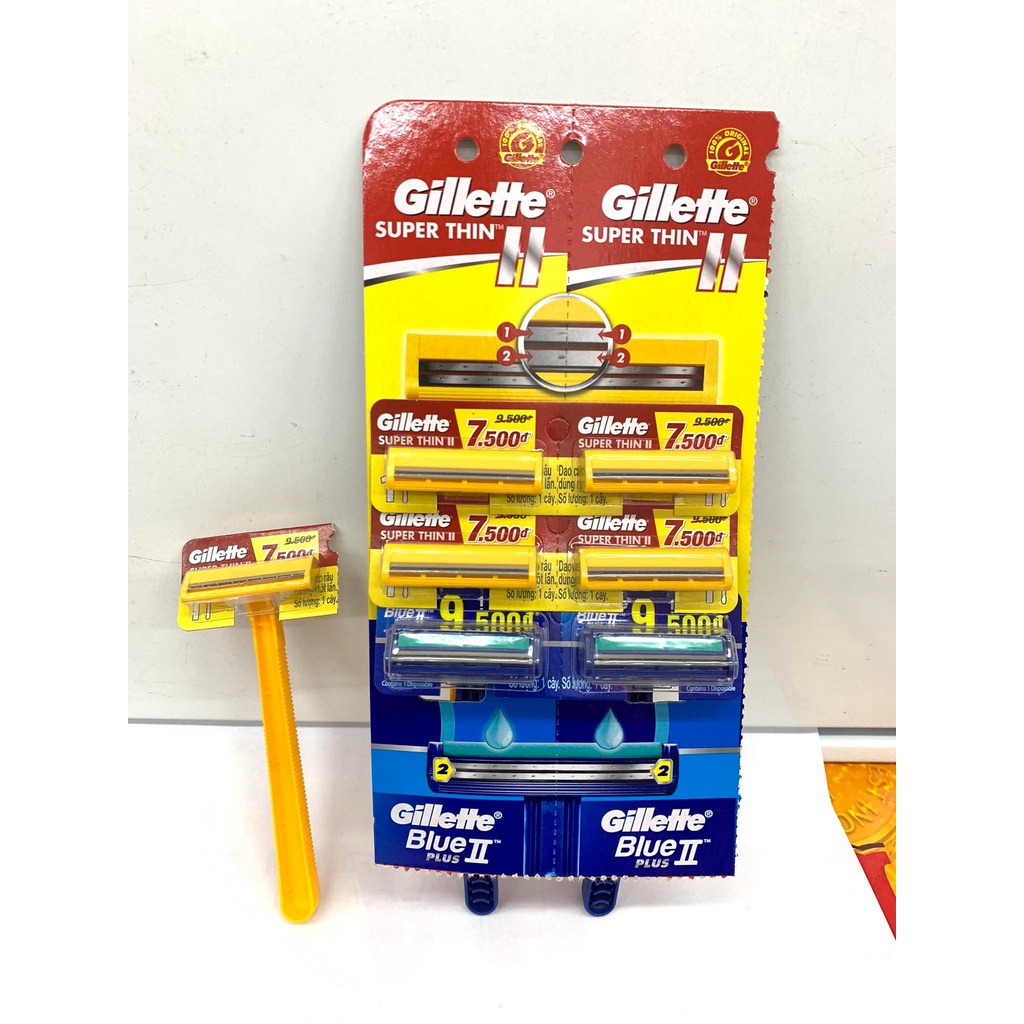 Dao cạo râu Gillette Super dùng 1 lần