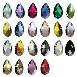 Mặt dây chuyền pha lê Swarovski giọt nước 16mm