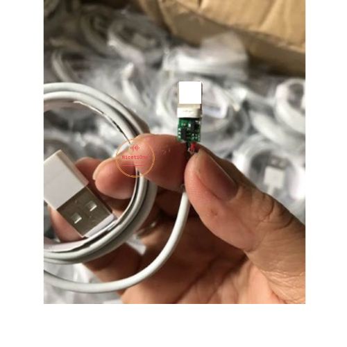 Cáp sạc IP/tablet táo/tai nghe ko dây táo Foxconn loại 5 chíp-5V/1A-Sạc ổn định,siêu bền cho IP5 đến 11 Promax