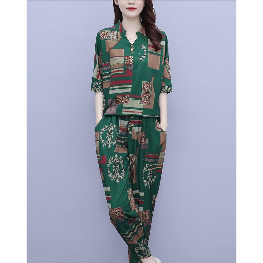 Set Bộ Đồ Nữ Trung Niên Chất Đũi Thô Mềm Mát Sang Trọng cho phái đẹp GIÁ TỐT | BigBuy360 - bigbuy360.vn