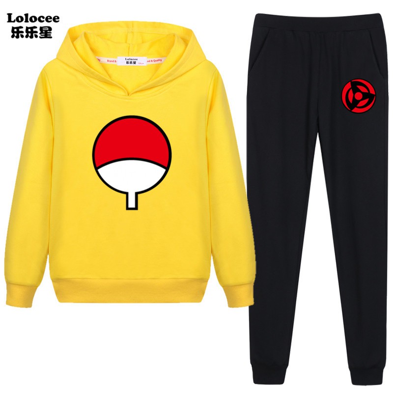 Bộ Đồ Thể Thao 2 Chi Tiết Phong Cách Phim Hoạt Hình Naruto