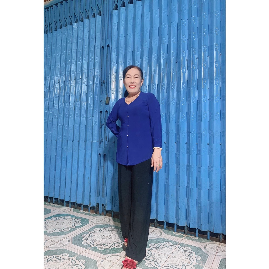 Áo bà ba trơn, áo lam đi chùa, áo bà ba truyền thống bigsize