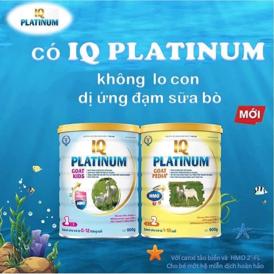 Sữa IQ PLatinum Goat Pedia Hộp 400-900g
