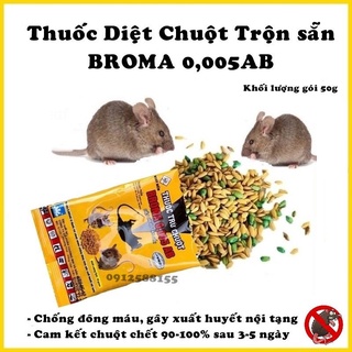 10 GÓI CHUỘT BROMA SINH HỌC _ GÓI VÀNG ĐÁNH BAY ĐÀN CHUỘT HÔI HÁM