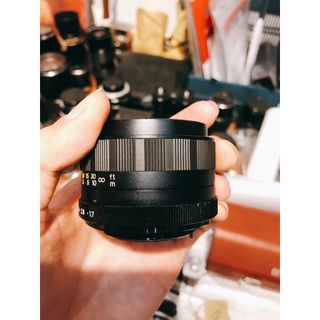 Ống kính mf yashica auto yashinon-ds 50mm f1.7 ngàm m42 - ảnh sản phẩm 7