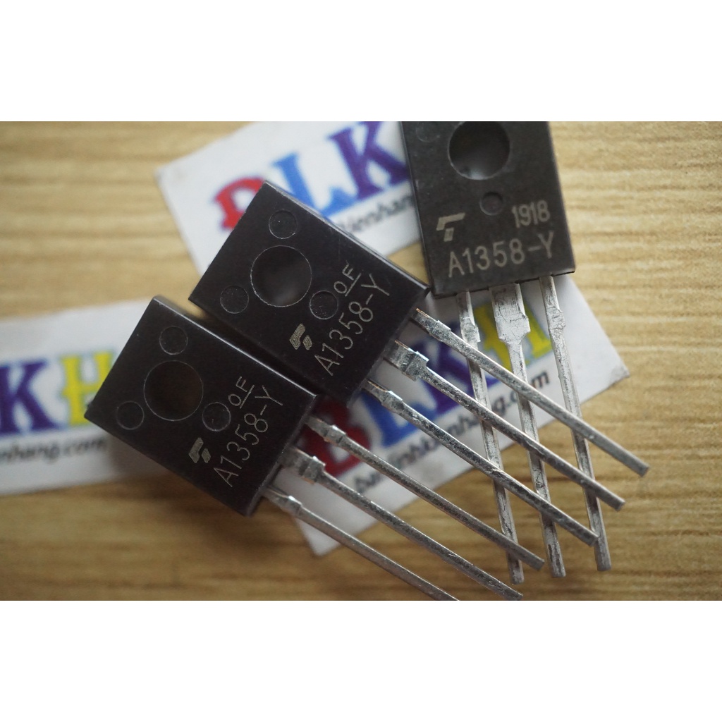 Cặp IC audio 2SC3421 2SA1358 A1358-Y 1358 C3421-Y 3421 TO-126 chính hãng Toshiba