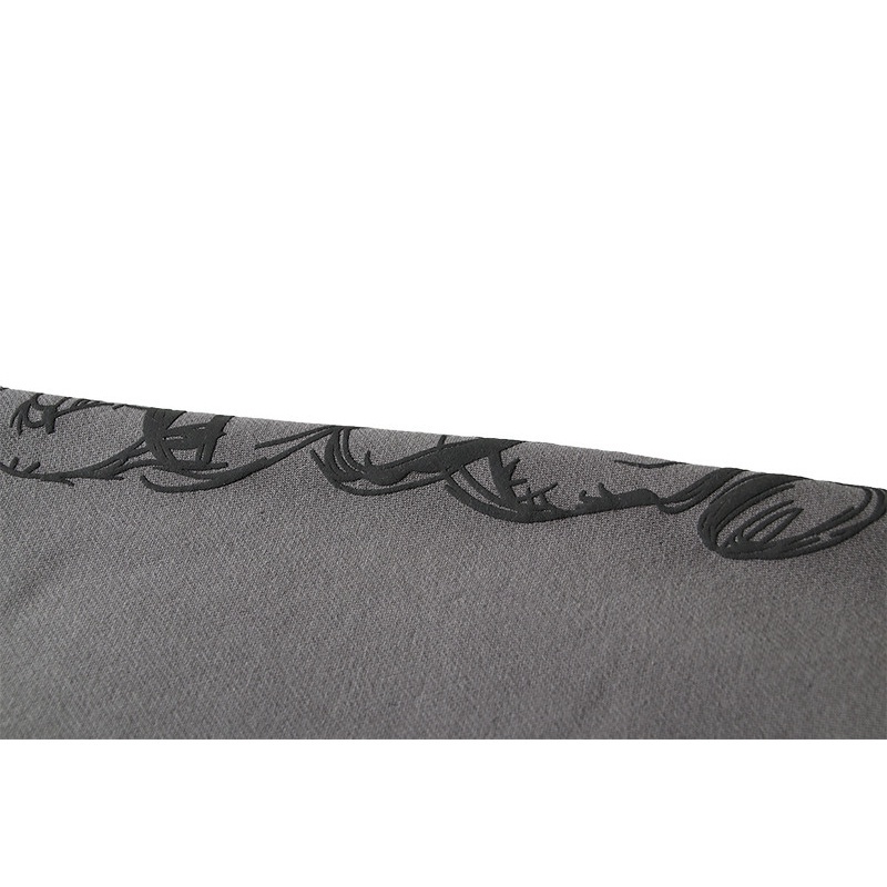 Áo Thun Nỉ Tay Dài Cổ Tròn In Chữ Travis Scott Màu Xanh Lá Dành Cho Nam Và Nữ