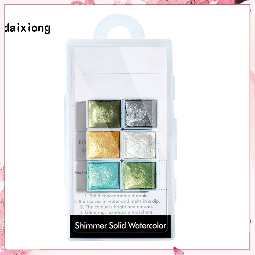 Mini Nail Solid Pigment Màu Nước Giọt Móng Tay Sắc Tố Bộ DIY Cho Nữ