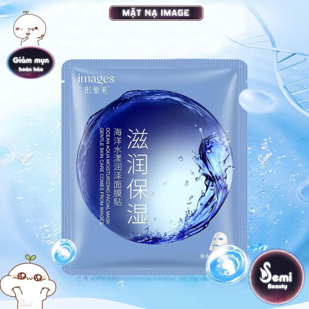 Mặt nạ giấy dưỡng trắng da mụn cấp ẩm thải độc Nước biển Nha đam Lựu đỏ Images | BigBuy360 - bigbuy360.vn