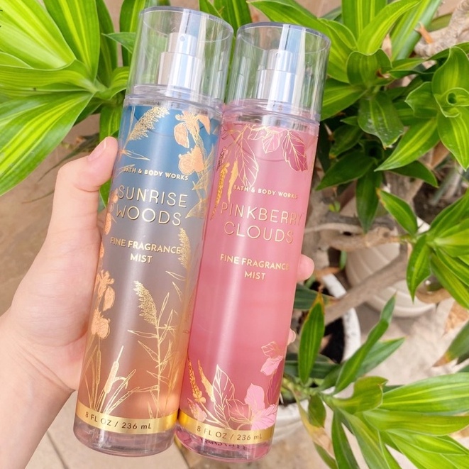 ⛅ Xịt Thơm Toàn Thân Pinkberry Clouds 30ml/50ml/100ml/Fullsize236ml ®️