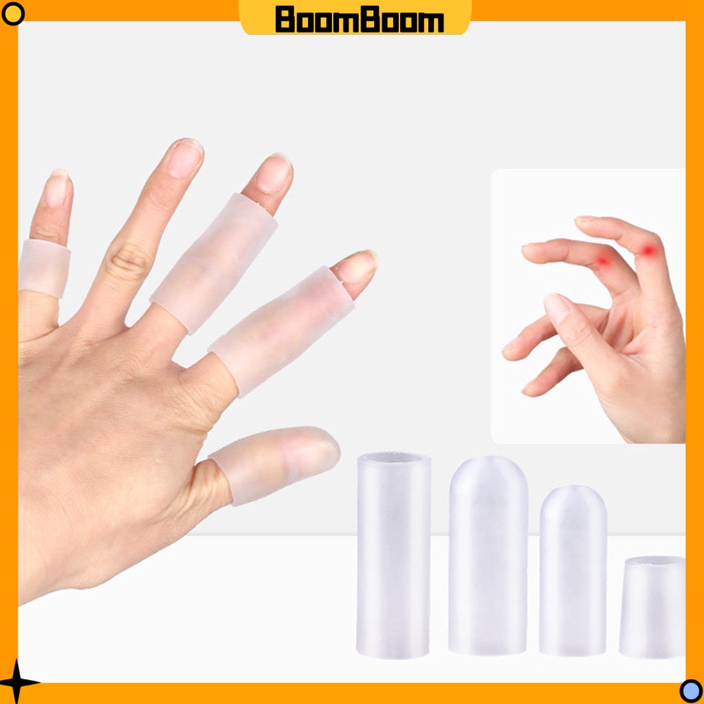 Miếng Bọc Bảo Vệ Ngón Chân Co Giãn Trong Suốt Dành Cho Học Sinh