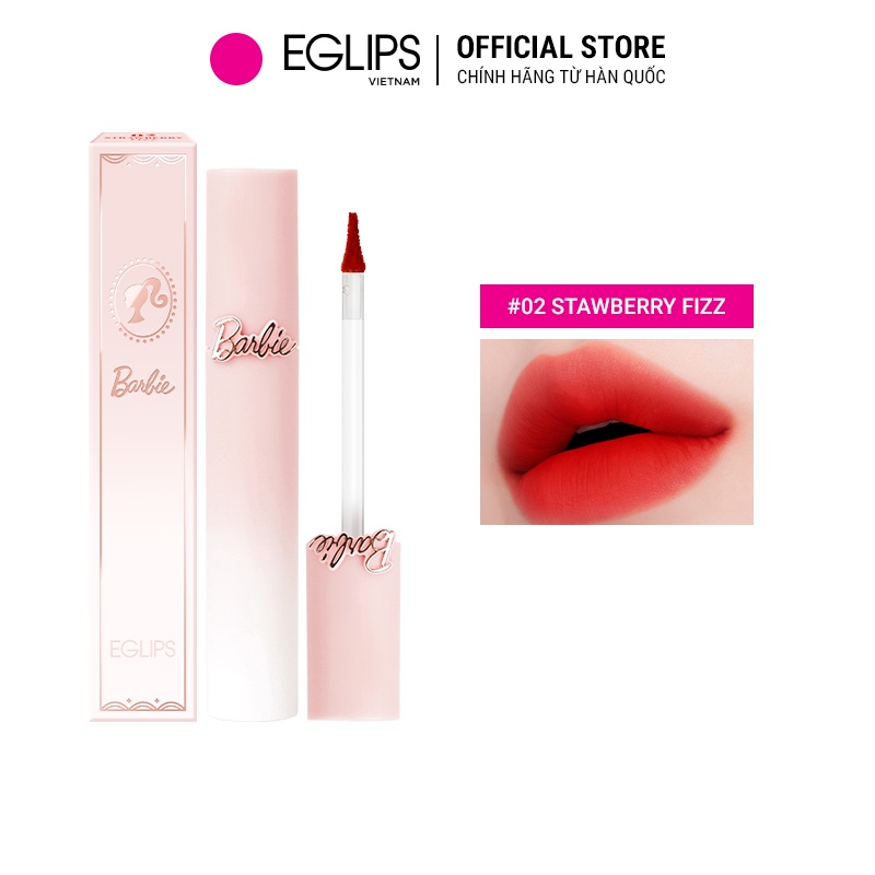 [HB GIFT] Son kem Eglips Misty Velvet Tint - Eglips x Barbie Limited Edition 4.3g