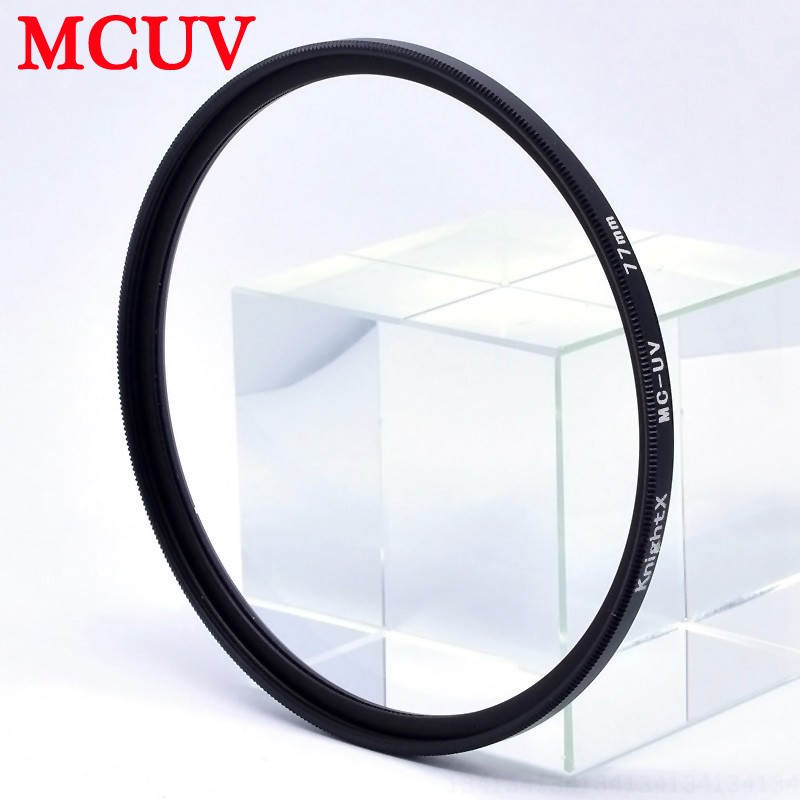 MC UV Bộ Lọc Ống Kính Máy Ảnh 49mm 52mm 55mm 58mm 62mm 67mm 72mm 77mm