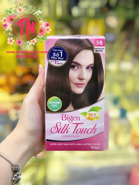Thuốc nhuộm tóc Bigen Silk Touch Cream Color