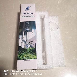 DỤNG CỤ ỐNG VÀ CHÉN ĂN THUỶ TINH CHO TÉP, CÁ ĂN-PHỤ KIỆN THUỶ SINH