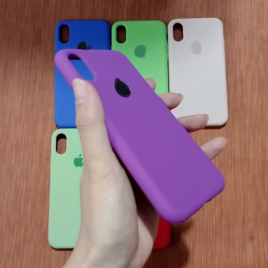 Ốp lưng chống bẩn dành cho Iphone XR / X / XS full viền, bên trong có lót nhung mềm mịn