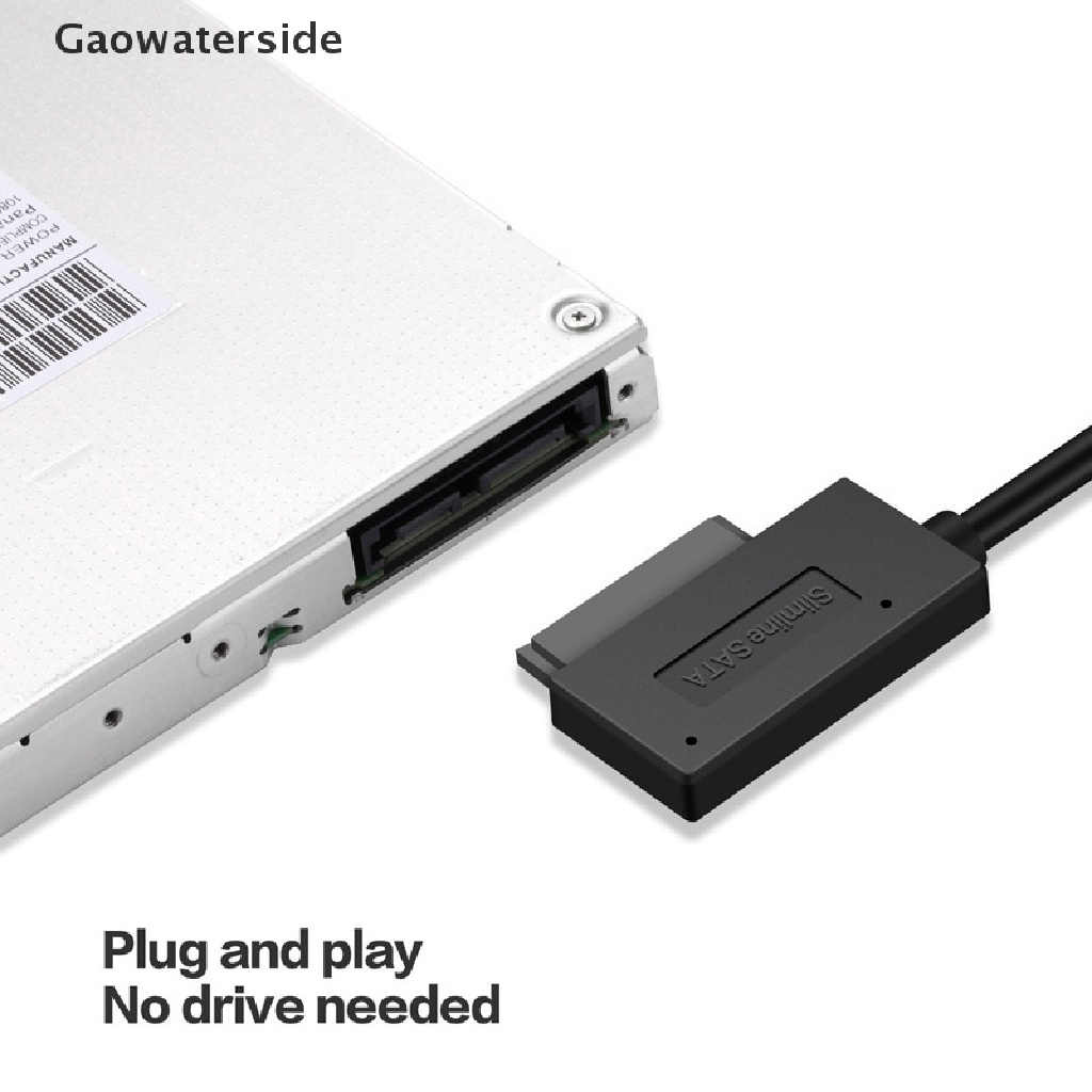 Cáp chuyển đổi USB 2.0 sang Slimline SATA 7+6 13pin cho Laptop CD DVD
 My MY