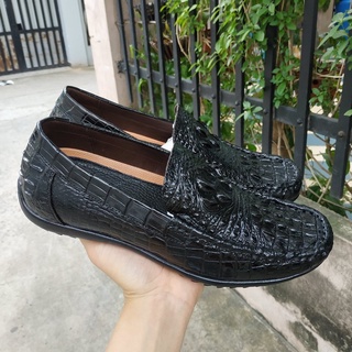 Giày lười/mọi gù cá sấu nguyên con đẹp khó cưỡng gl68d