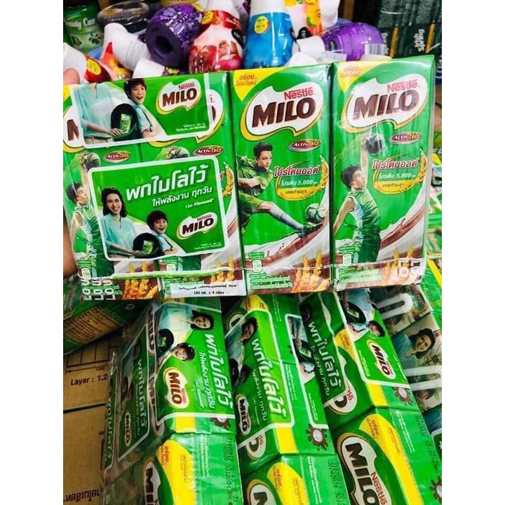 [Nội Địa Thái] Sỉ Thùng 48 hộp sữa Milo Thái Lan x 180ml siêu ngon