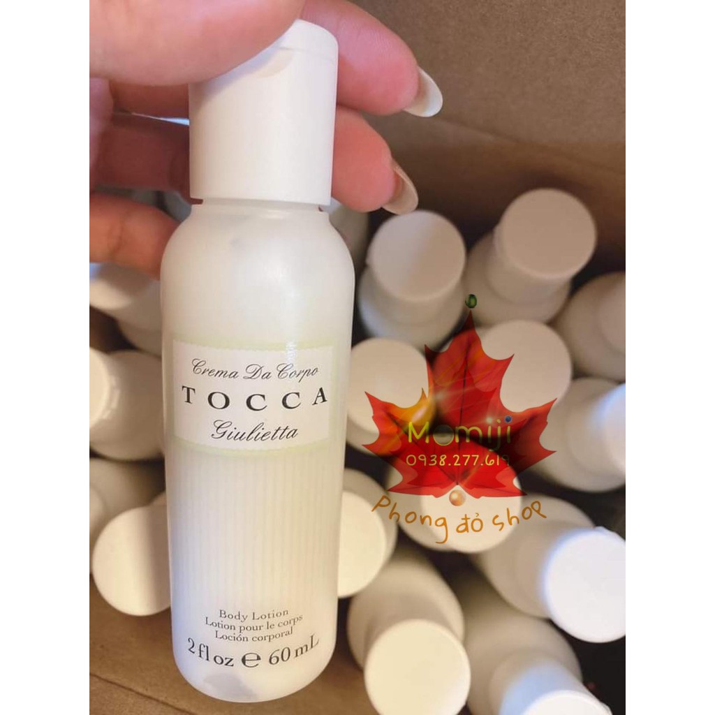 Dưỡng thể dưỡng ẩm TOCCA Giulietta Siêu thơm 60ml