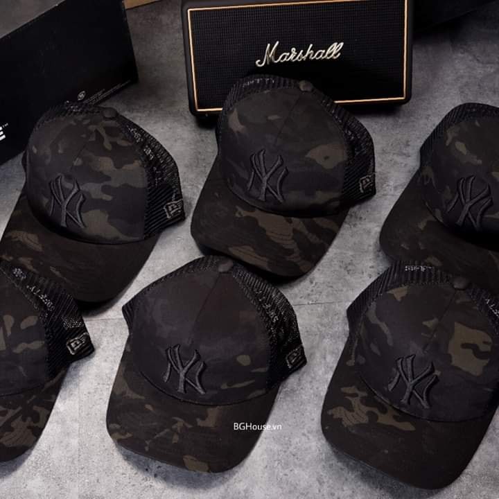 NÓN NY LƯỚI CAMO