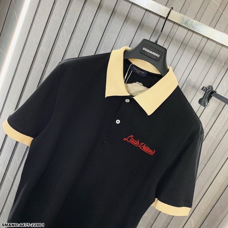 Áo Polo Nam Nữ Chữ Thêu Cao Cấp Sang Trọng