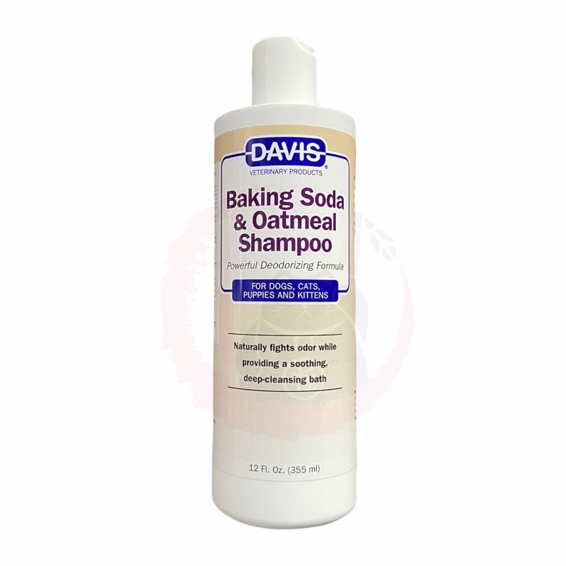 Vệ sinh thú cưng - sữa tắm khử mùi hôi chó mèo Davis Baking Soda &amp; Oatmeal 330ml