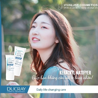 Kem dưỡng cho da nhờn Keracnyl Matifyer Ducray 30ml