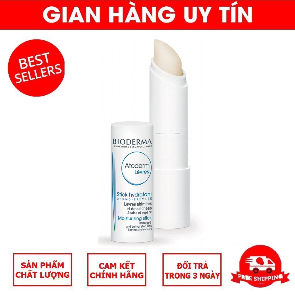 Son Dưỡng Môi Bioderma Atoderm Levres