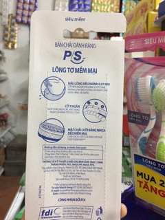 COMBO 3 BÀN CHẢI LÔNG TƠ SIÊU MỀM P/S