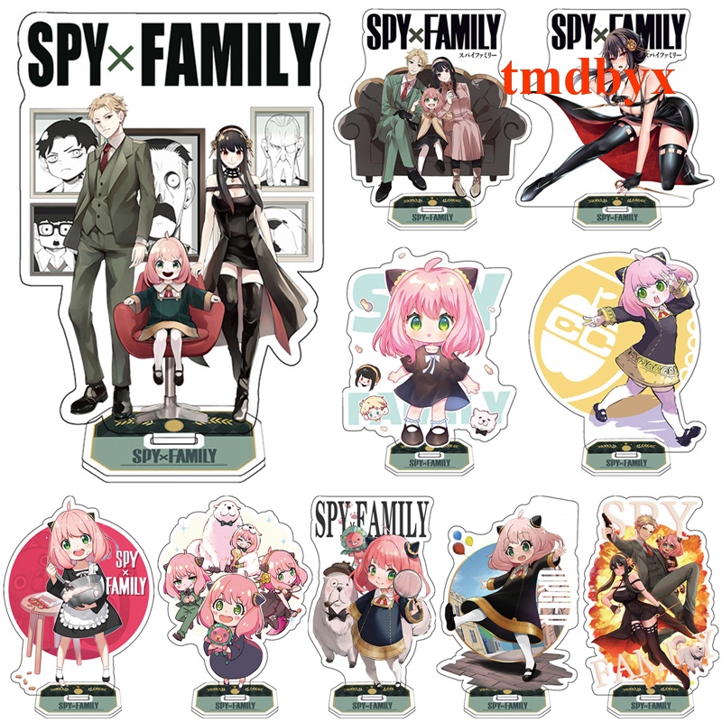 Mô Hình Nhân Vật Phim Anime Spy X Bằng Acrylic Kích Thước 15cm
