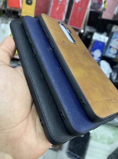 Ốp lưng Xiaomi Note 8, Note 8 pro dẻo đen kiểu da