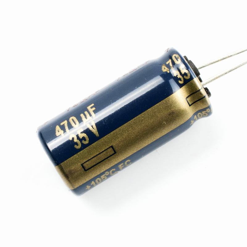 Tụ điện âm thanh điện phân Panasonic 35V 470UF 105 C 10x20mm FC