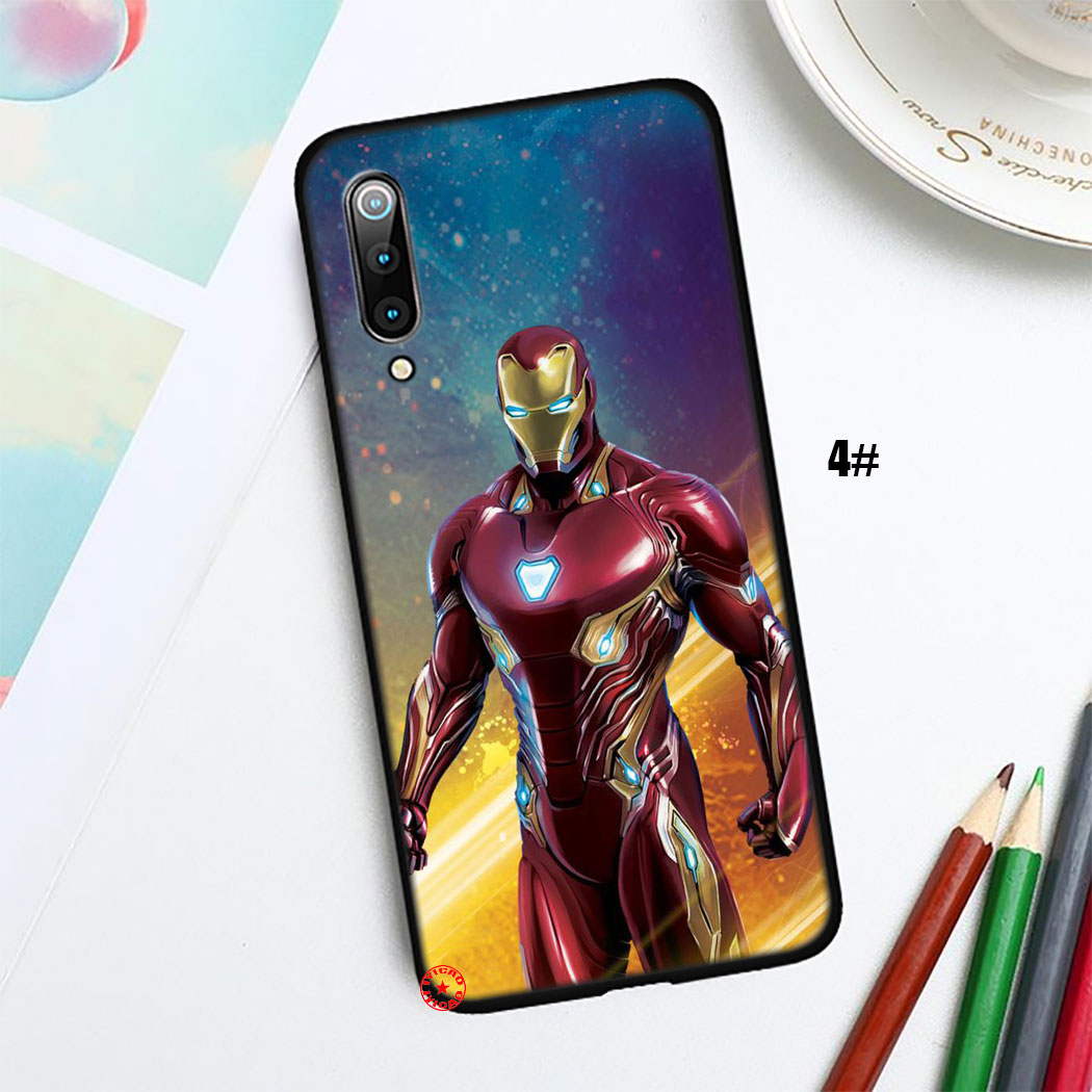 Ốp Điện Thoại Silicon Mềm Hình Eg39 Iron Man Cho Xiaomi Mi A3 A2 A1 5x 6x Redmi K30 K20 Pro Lite