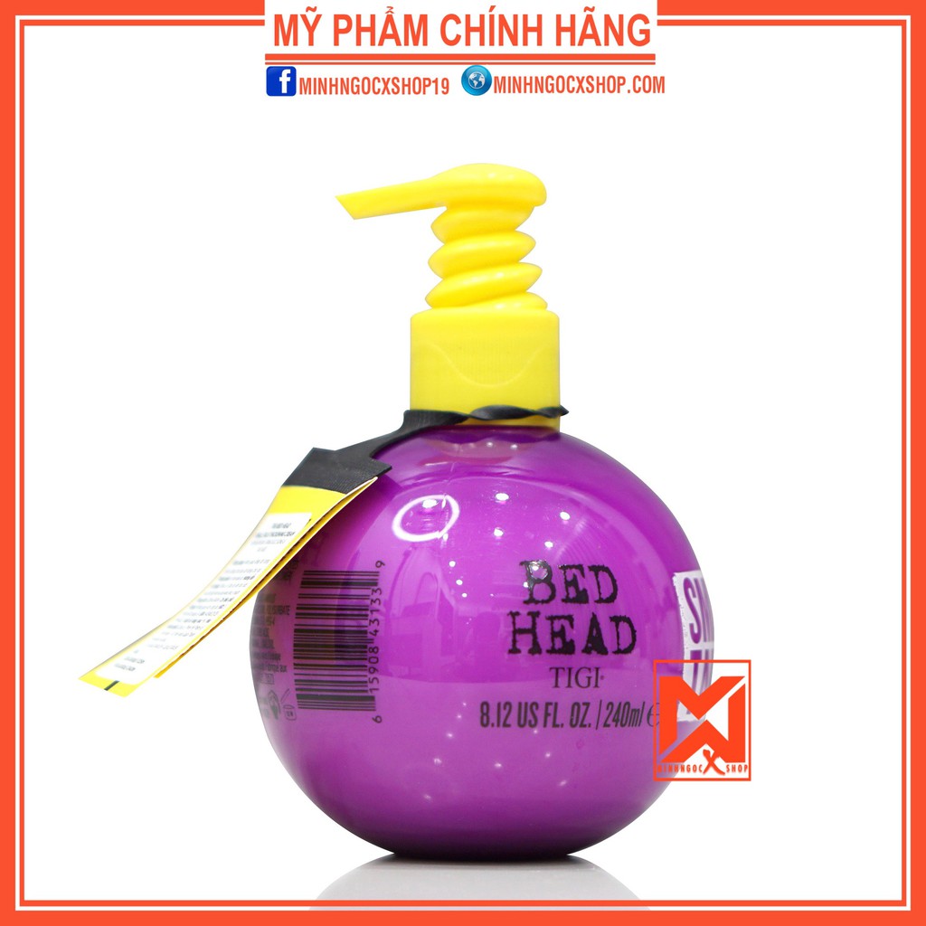 Gel giữ nếp tóc uốn TIGI BED HEAD SMALL TALK 240ml chính hãng