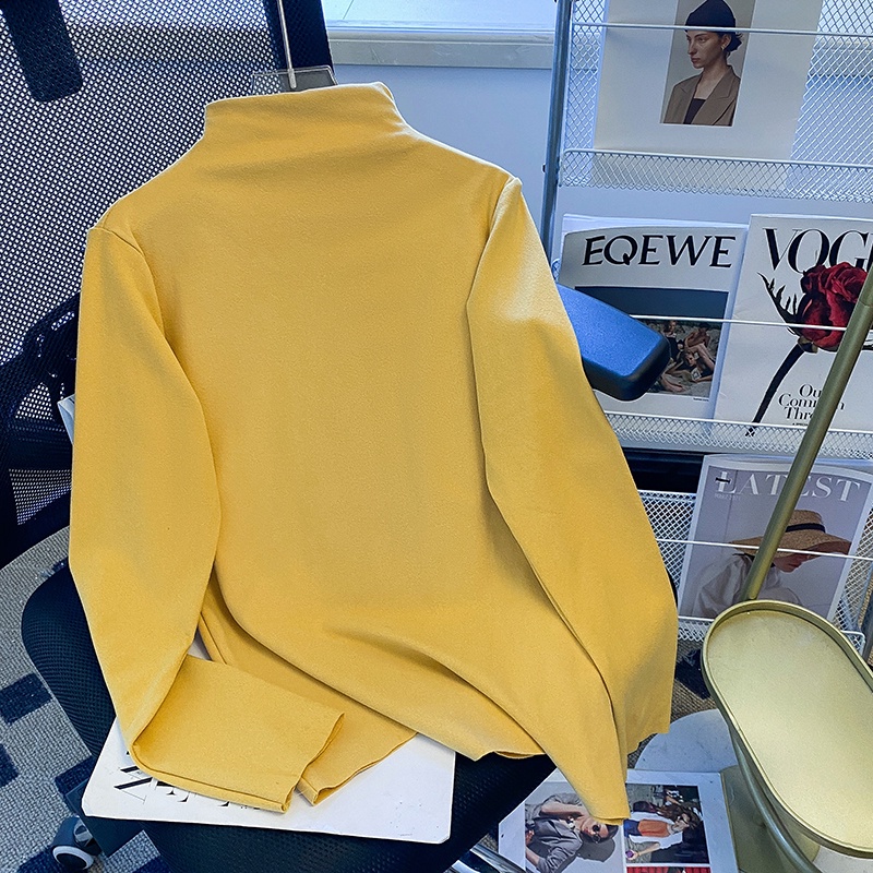 Áo KhoáC Cổ Cao MàU Trơn Phong CáCh MớI