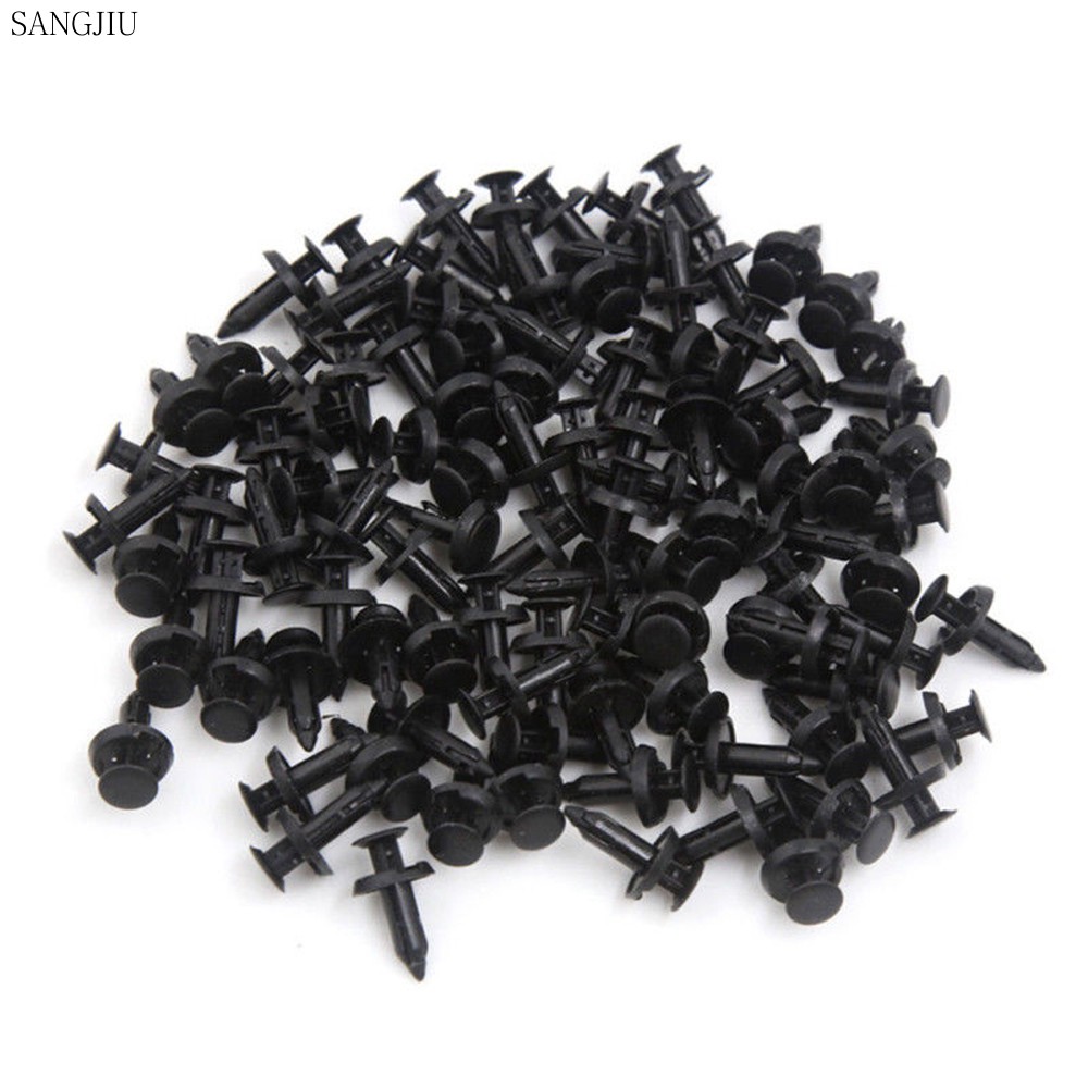 50 Đinh tán nhựa 6mm giữ cố định thân xe tiện dụng