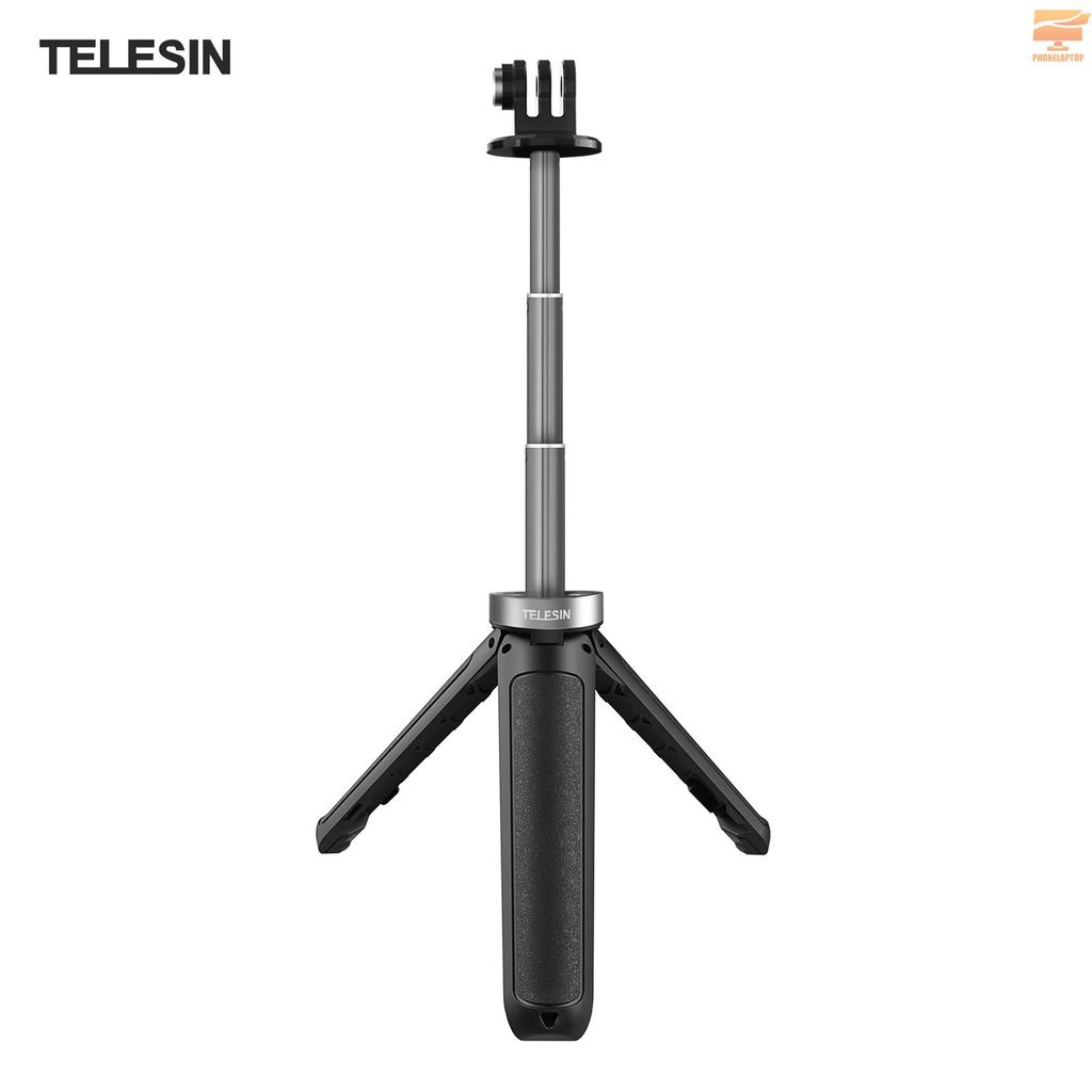 TELESIN Gậy Tự Sướng Mini Gp-Mnp-092-X Có Thể Kéo Dài Cho Máy Ảnh Gopro / Insta360 One R / Osmo Action