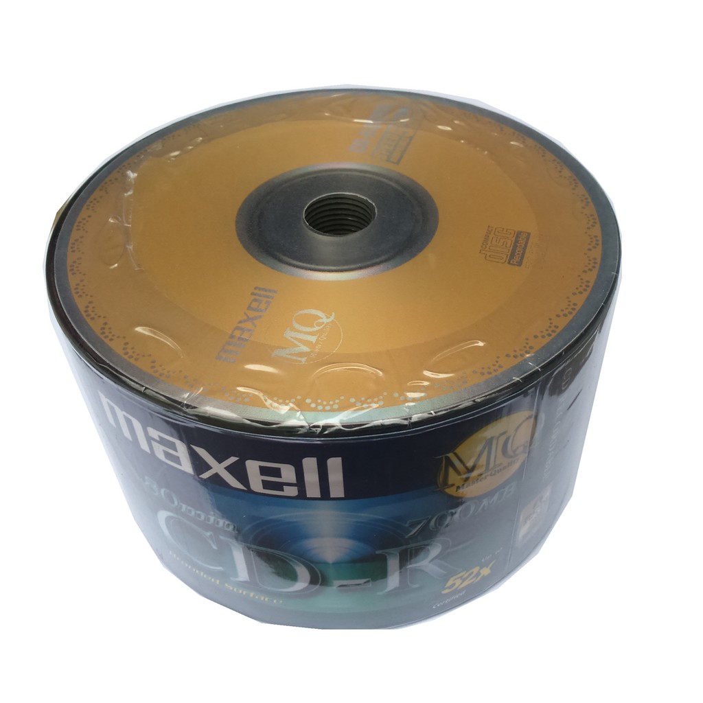 Bộ 50 đĩa trắng CD-R Maxell