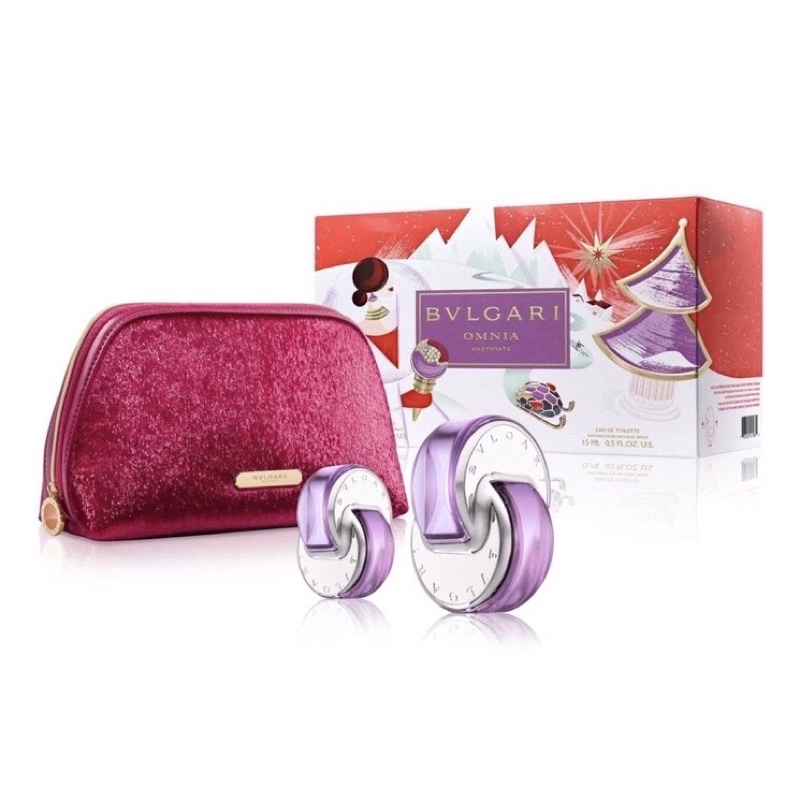Set nước hoa nữ BVLGARI OMNIA AMETHYSTE (EDT) 65ml + 15ml