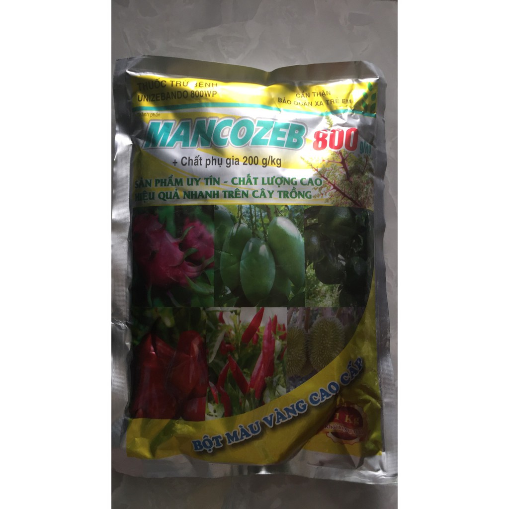 THUỐC TRỪ BỆNH_MANCOZEB VÀNG_1KG