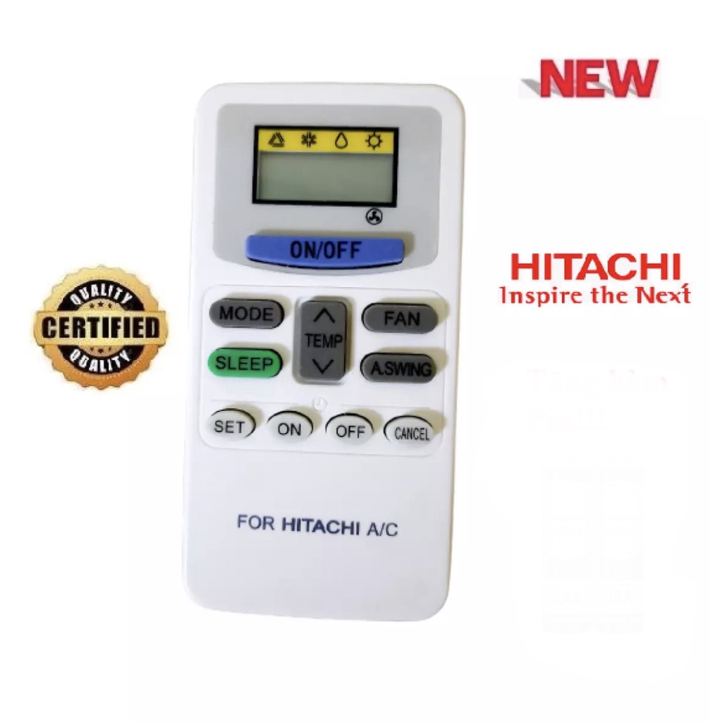 REMOTE ĐIỀU KHIỂN MÁY LẠNH ĐIỀU HOÀ HITACHI