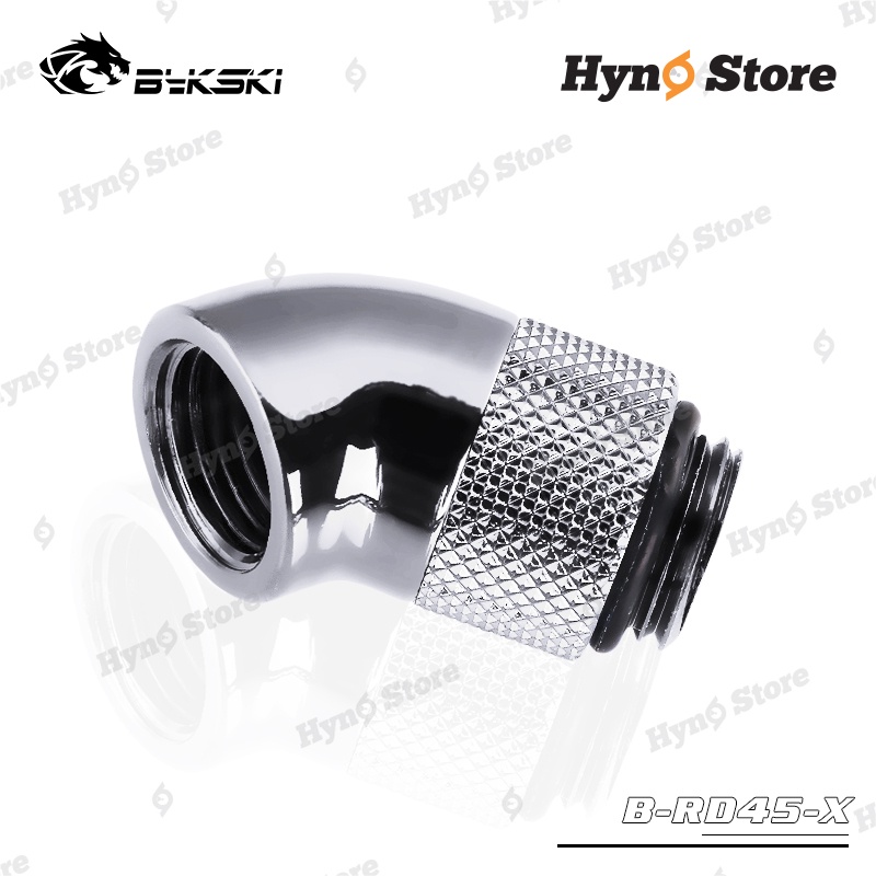 Fit góc 45 adapter xoay 360 Bykski tản nhiệt nước custom - Hyno Store