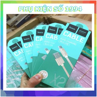 Cáp sạc hoco x2 dành cho iphone - micro - typec