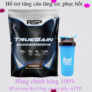 RSP True Gain - Tăng Cân Hạn Chế Mỡ  + Bình lắc