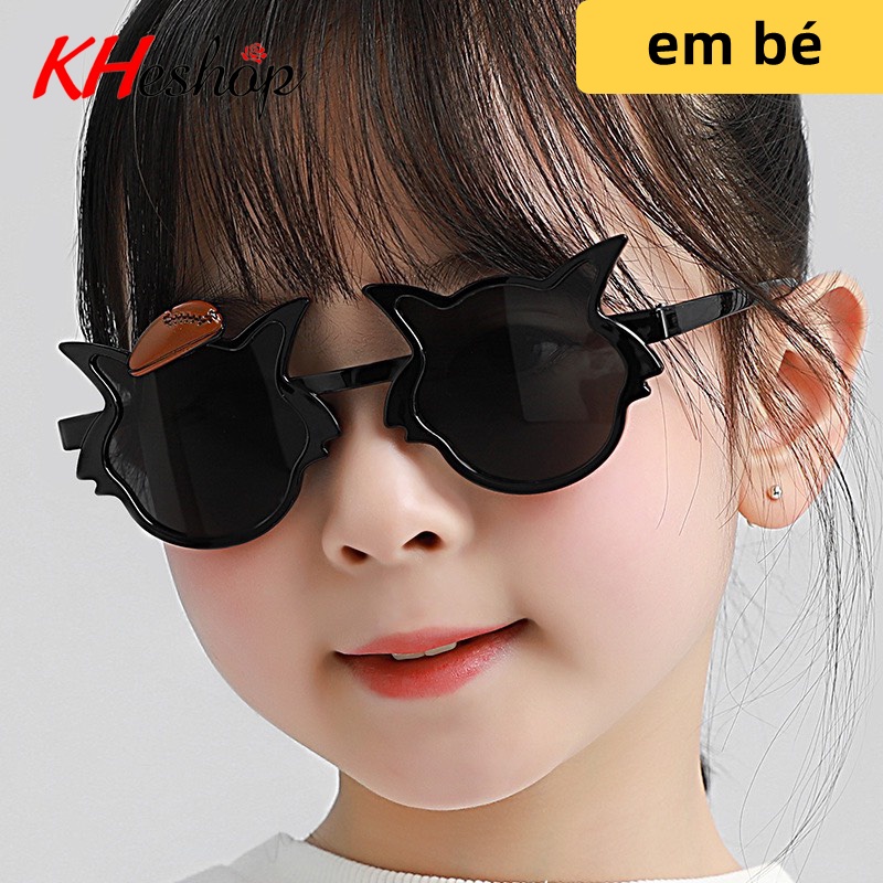 [Kính Xinh Cho Bé] chống nắng cho Bé Lớn hoạt hình mèo dễ thương,Tròng cao cấp chống UV bảo vệ đôi mắt bé yêu mã Y8826